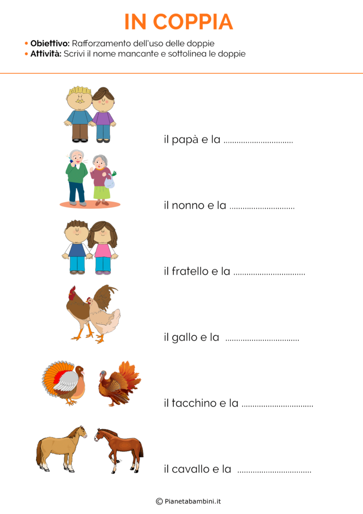 esercizi disortografia