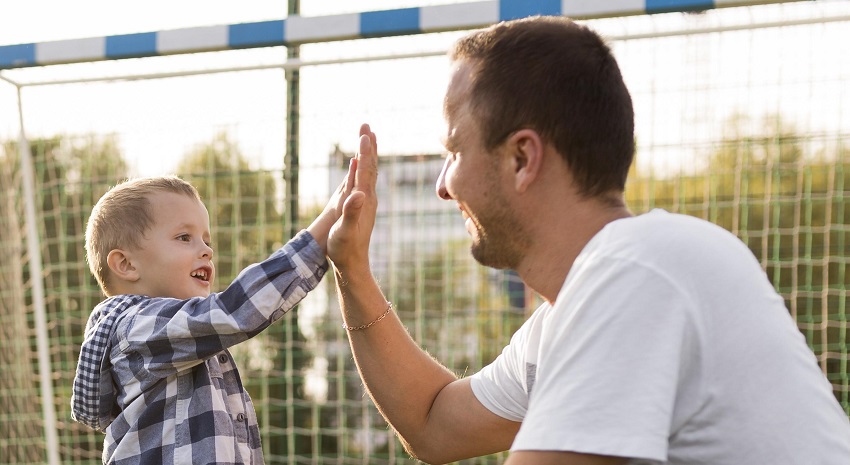 papà figlio